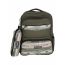Gharibo Bags School Backpack With Pencil Case For Kids, Feathers Pattern - Olive