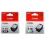 Canon Pixma Printer Ink Set, Black / Color - 445-446