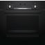 Bosch Series 6 Built-in Electric Oven, 2800 Watt, 66 Liters, 60cm, Black - HBJ558YB0Q