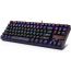 REDRAGON K552 KUMARA Gaming Mechanical Keyboard - Red Switch Rainbow LED Lighting English & Arabic Keys (Black)