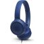 JBL Tune 500 On-Ear Headphones with Microphone - Blue