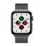 Perfii Stainless Steel Replacement Strap for Apple Smart Watch, 38-40mm, Space Grey - PBM40SG
