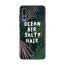 جراب ظهر زوت بطبعة عبارة Ocean Air Salty Hair لهواوي P20 برو