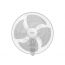 Tornado Wall Fan with Remote Control, 16 Inch, White - EPS-16RW