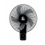 Hawaii Wall Fan with Remote Control, 18-Inch - Black