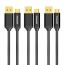 Tronsmart Pack Of 3 USB Cables, Black - CPP10