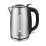 Home Electric Kettle, 1.7 Liters, 1850W, Stainless Steel - CS2236