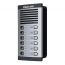 Advision Audio Door Intercom, 12 Lines, Black and Silver - AD2-412-3W
