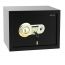 Safety Tech Biometric Fingerprint Safe Box, 30 Liters, Black and Gold - GN30 SFT3