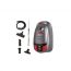 Sokany 4 In 1 Bagged Canister Vacuum Cleaner,4000 Watt, Grey and Red - SK-13054
