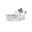 USB-A to Lightning Charging Cable, 1 Feet - White