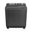 Tornado Top Load Half Automatic Washing Machine, 7 Kg, Black- TVH-HM07TBK