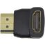 محول HDMI انثى الى HDMI ذكر لتلفزيون عالي الدقة 1080بيكسل - اسود