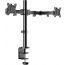 ErGear Dual Arm Holder for 13 to 32 Inch Monitors, Black - EGCM1