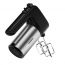 Tornado Hand Mixer, 300 Watt, 6 Speeds, Black and Silver - THM-300WL