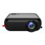 Cenava LCD Projector, 1280x720 Resolution, Black - PJT-10