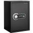 Safety Tech Biometric Fingerprint Safe Box, 50 Liters, Black and Silver - GN50 SFT