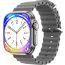 X8 Ultra Smart Watch, 2.08 Inch - Grey