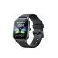 Oraimo Watch 5 Smart Watch, 2.01 Inch, Light Chrome Case and Black Strap - OSW-805