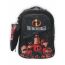 Gharibo Bags School Backpack With Pencil Case For Boys, The Incredibles Pattern - Black