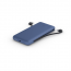 Belkin BoostCharge Plus Power Bank, 10000mAh, 3 Ports, Blue - BPB006BTBLU