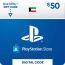 PlayStation PSN Card, 50 USD - Kuwait Store (Physical Card)