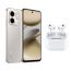 Infinix Smart 9, 64GB, 3GB RAM, 4G, Dual SIM - Neo Titanium with Ridingtone AirPods Pro 2nd Generation Earbuds - White