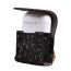 Leather Case for Apple AirPods- Glitter  Black