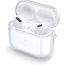 Clear Case for Airpods 3rd Generation (2021), Transparent Waterproof Protective Soft TPU Airpods 3 Case Cover with Keychain (Transparent)