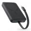 Baseus Magnetic Mini Wireless Power Bank with Built-in Type-C Cable, 1 Port, 10000 mAh, 30W, Black - P1002210B113-00 