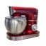 Black and White Stand Mixer with Attachments, 9 Liters, 1800W, Red - SM-918