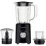 Tornado Blender with Chopper and Mill, 500 Watt, Black - BL-500T