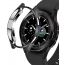 Dado Case Protector Compatible with Samsung Galaxy Watch 4 Classic 46 mm, TPU half Case Frame (Black)