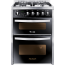 بوتجاز غاز بريميوم دوبل شيف، 4 شعلات، ستانلس ستيل/اسود - PRM6060SS-1GC-511-IDSP-DV
