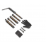 Rush Brush 5 IN 1 Spin Curler Hair Curler, 230 C Degree - Black and Bronze