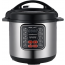 Sokany Pressure Cooker, 9 Liters, 1200 Watt, Black and Silver - SK-2403