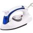 Foldable Travel Steam Iron, 700 Watt - White and Blue