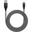 كابل شحن ريفير سونج الفا اس، بموصل USB فئة A الى USB فئة C، طوله 1 متر، اسود - CT32