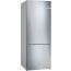 Bosch Series 4  No-Frost Refrigerator, 483 Liters, Silver- KGN55VI2E9