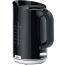 Braun Breakfast1 Collection Electric Kettle, 1.7 Liters, 2200 Watt, Black - WK1100BK