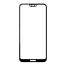 Tempered Glass Screen Protector for Huawei Y9 2019 - Transparent with Black Frame