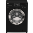 Beko Automatic Front Loading Washing Machine, 7 Kg, Inverter Motor, Black - WTV 7512 XBCI