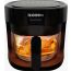 Icone Pro Digital Air Fryer, 5 Liter, 1500 Watt - Black