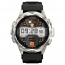 Kospet Tank T3 Ultra Smart Watch - Silver Case and Black Strap