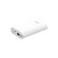 PZX Wired Power Bank, 10400 mAh, 1 USB Port, White - C146