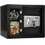Safety Tech Trifold Lock Electronic Safe Box, Black - GN30LK