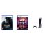 Sony PlayStation 5, 1 Wireless Controller, White - CFI-1016A01 MEE, with Resident Evil Village, and Outriders Day One Edition for PlayStation 5