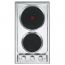 Elba Domino Electric Built-in Hob, 30cm, 2 Burners, Stainless steel - EN30-02T XD