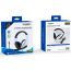 Dobe Wired Stereo Headphone with Microphone, Black and White - TY-0820