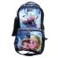 Gharibo Bags School Backpack With Lunch Bag and Pencil Case for Girls, Frozen Pattern - Black